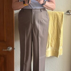 Ladies Brown Dress Pants